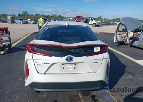 2021 Toyota Prius Prime Xle из США, поврежденный, VIN JTDKAMFP2M3181138